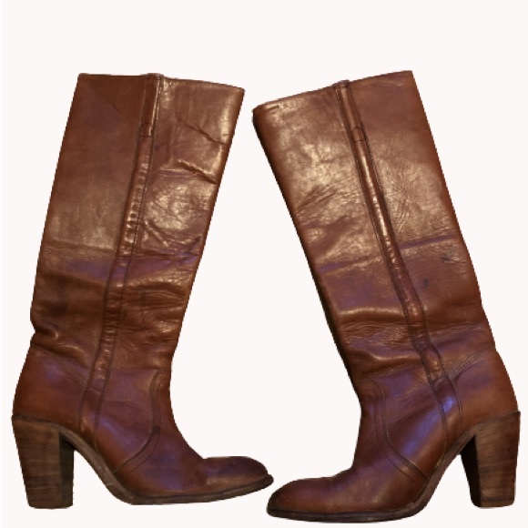 SOLD - Frye Vintage 70s boots, 7.5 - Picture 4 of 9